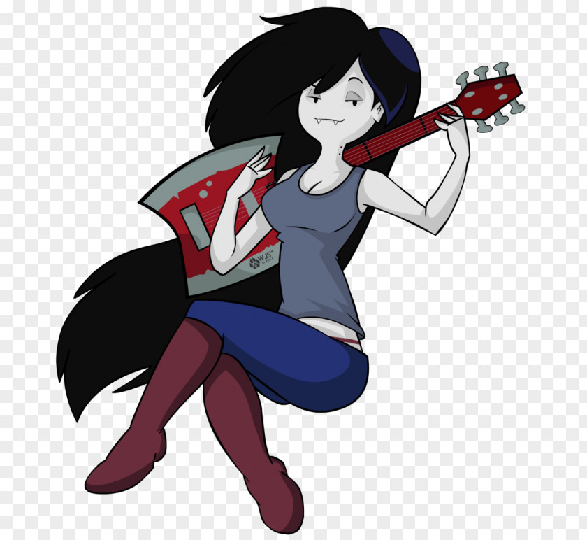 Vampire Marceline The Queen Ice King Art Simon & Marcy PNG