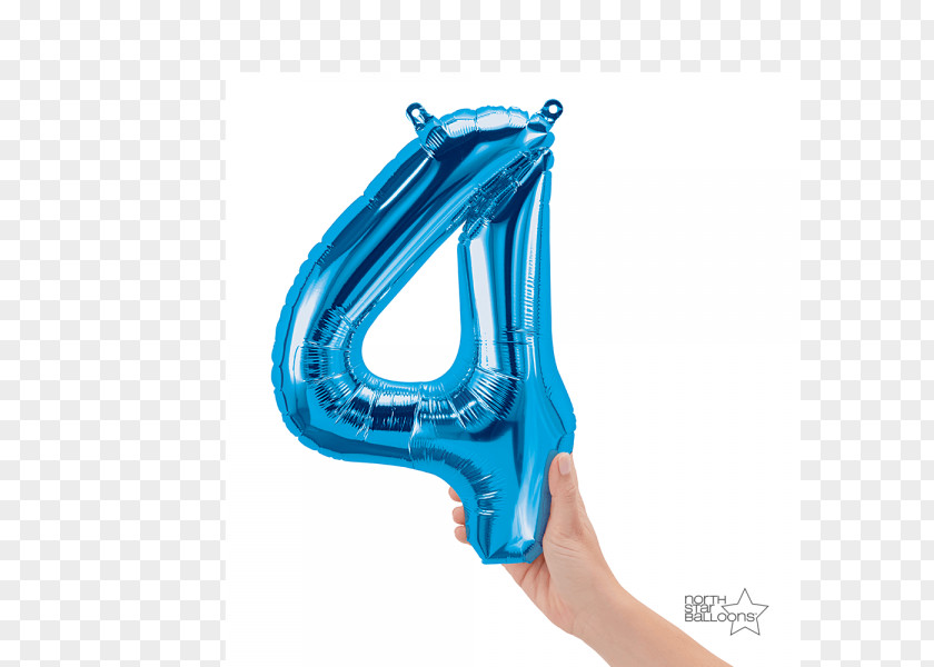 Balloon Toy Hot Air Party Blue PNG