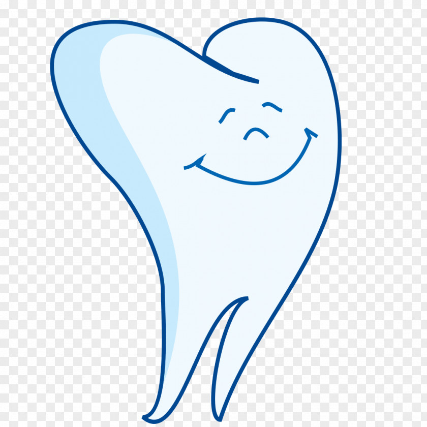 Cartoon Tooth Smile PNG