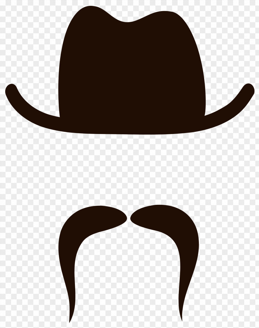 Movember Hat And Mustache Clipart Image Moustache Beard Clip Art PNG
