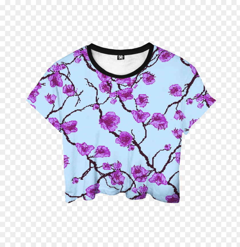 T-shirt Sleeve Crop Top PNG