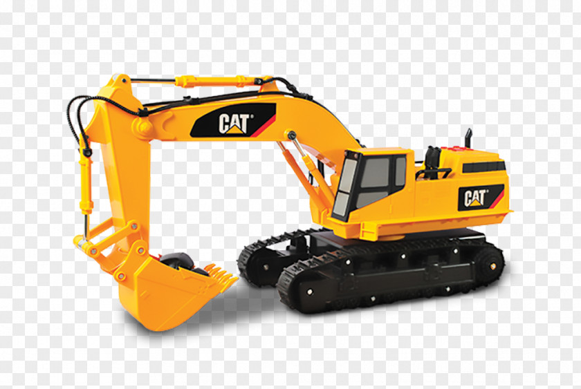 Excavator Caterpillar Inc. Bucket-wheel Toy Machine PNG