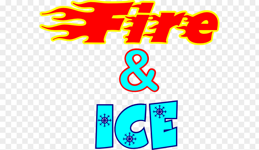 Fire Ice Graphic Design Clip Art PNG