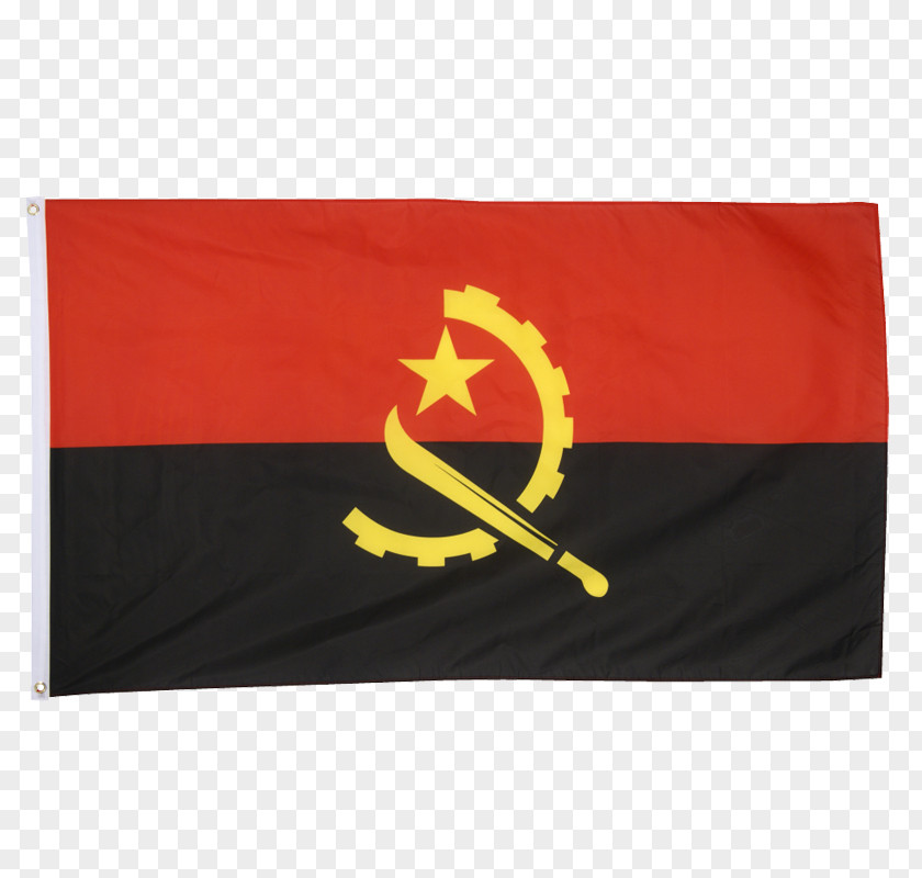 Flag Of Angola National Illustration PNG