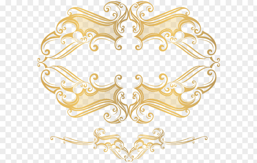 Gold Borders And Frames Picture PNG