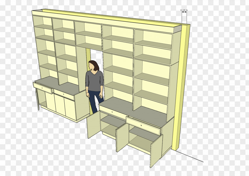 Line Shelf Angle PNG