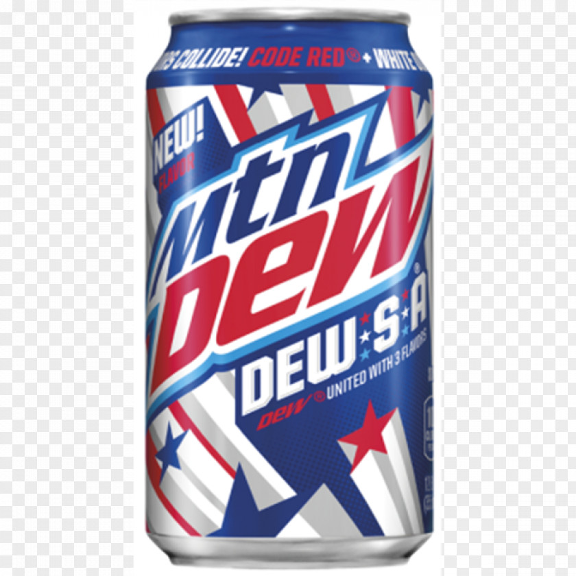Mountain Dew Fizzy Drinks Diet Carbonated Water Flavor PNG