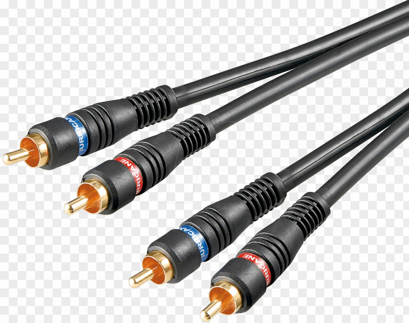 RCA Connector Electrical Cable Cavo Audio PNG