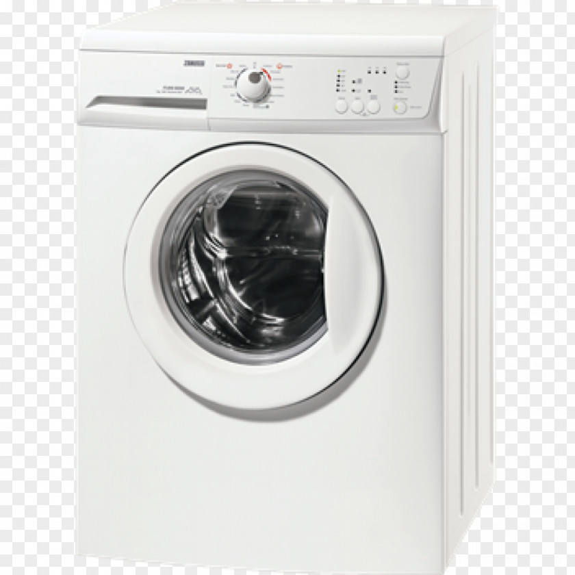 Washing Machine Zanussi Machines Combo Washer Dryer Home Appliance Clothes PNG