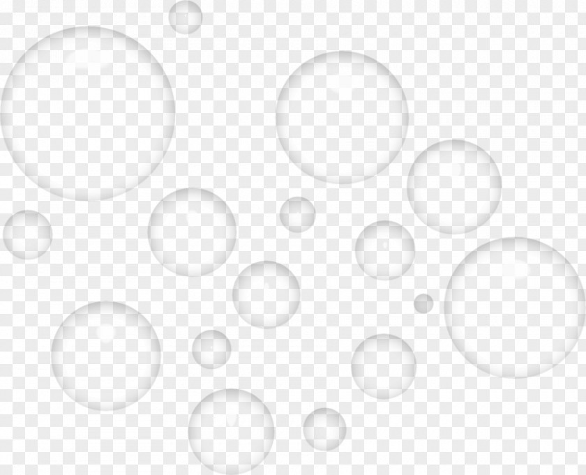 Bubble Circle Monochrome Black And White Area PNG