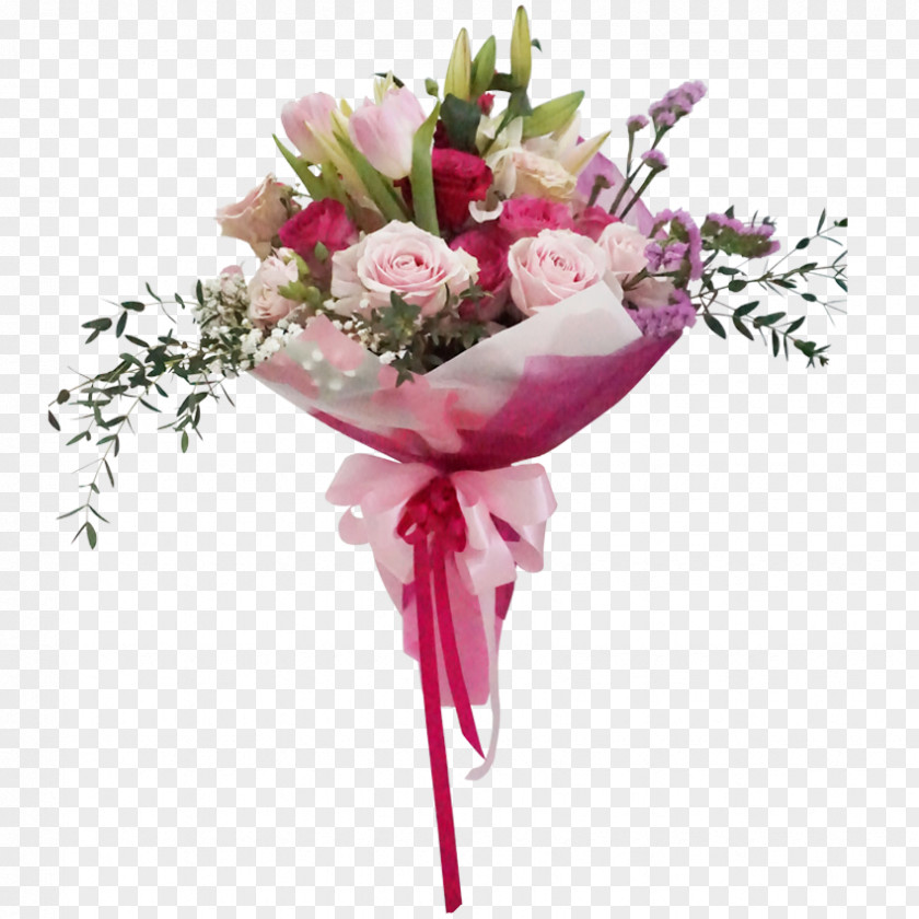 Flower Garden Roses Bouquet Wedding Gift PNG