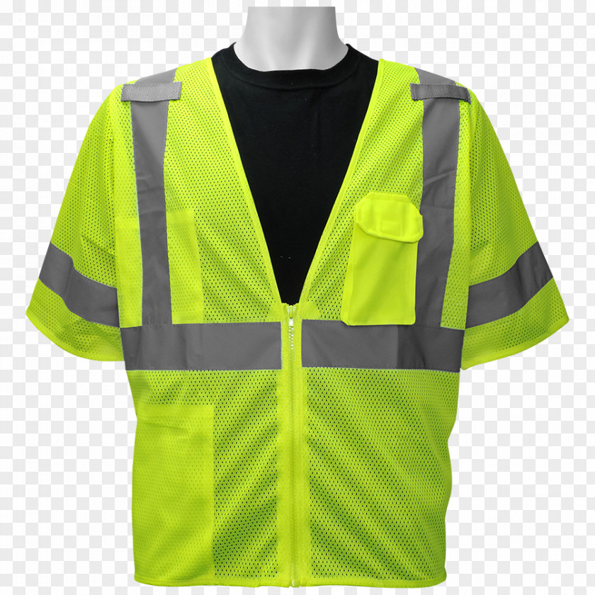Safety Vest High-visibility Clothing Gilets Jersey American National Standards Institute Outerwear PNG