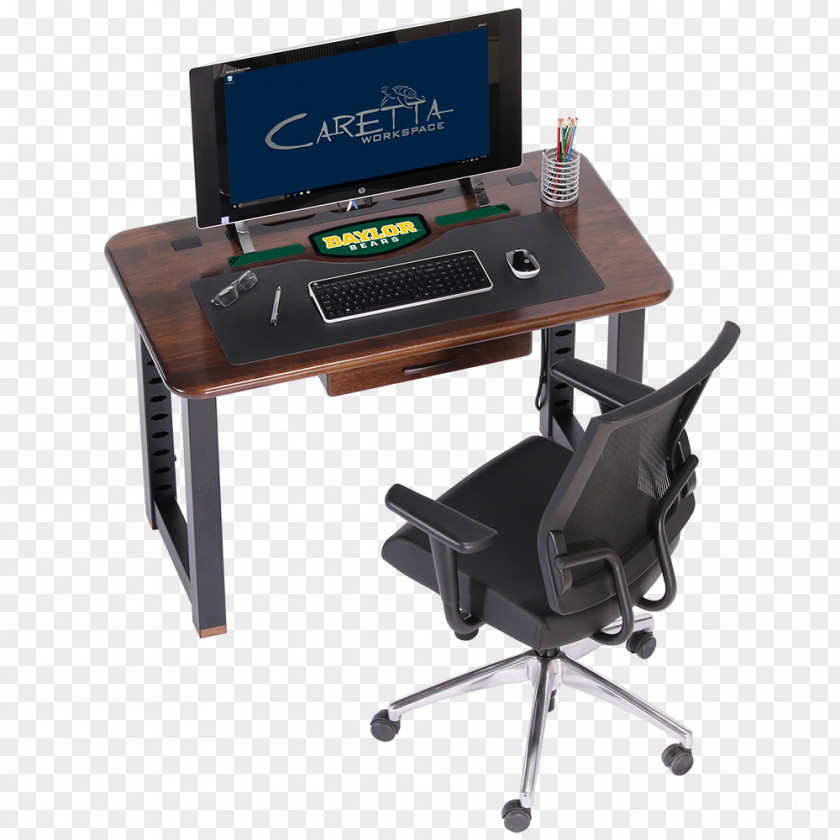 Writing Desk Top View Office Supplies Electronics PNG