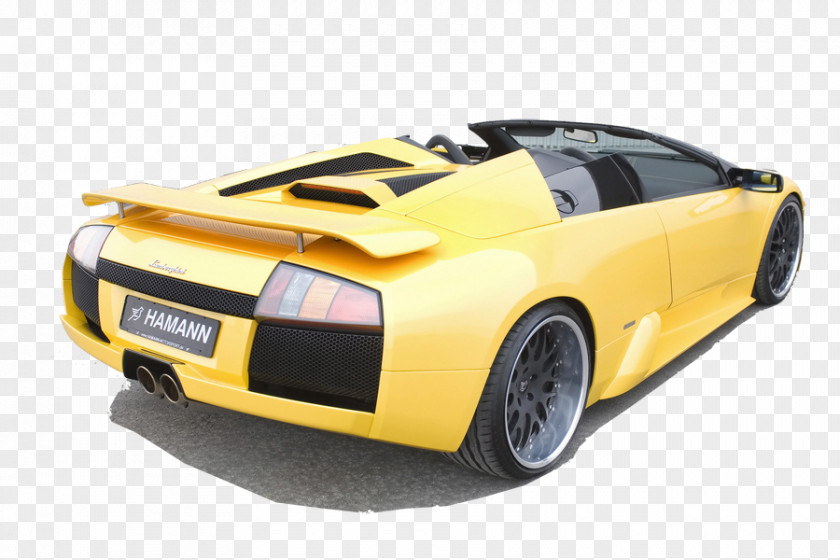 Yellow Sports Car 2006 Lamborghini Murcielago 2003 2004 Diablo PNG