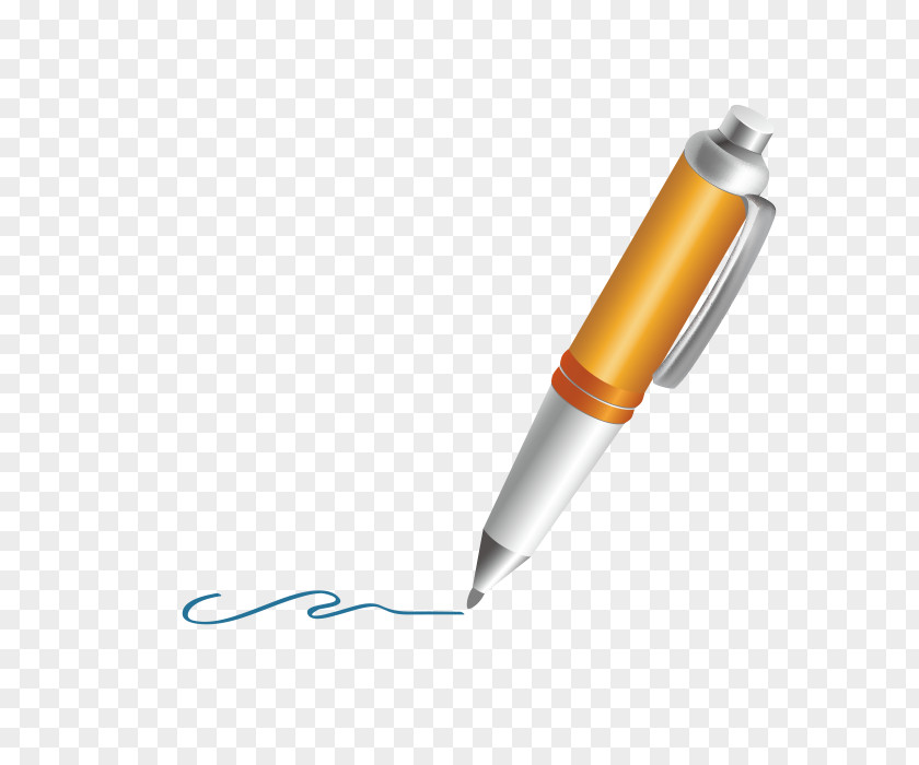 Automatic Cartoon Pen Ink PNG