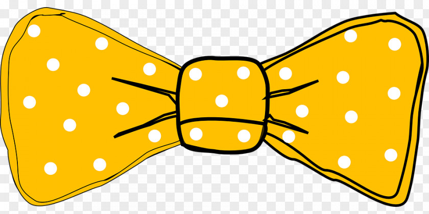 Minnie Mouse Bow Tie Polka Dot Necktie Clip Art PNG