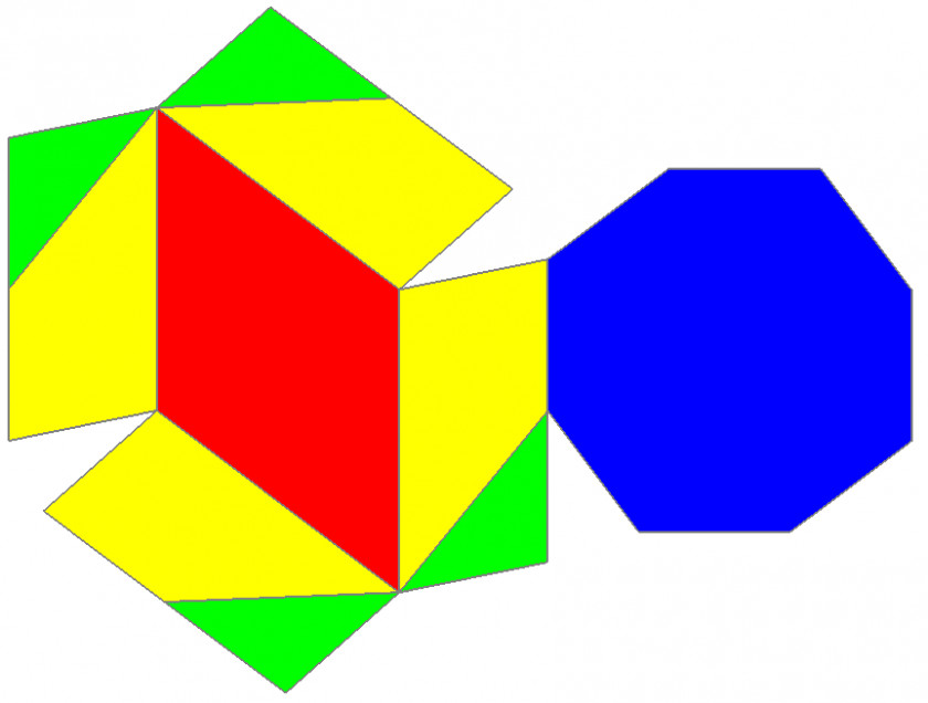 Polyhedron Ten Of Diamonds Decahedron Cube Net Edge PNG