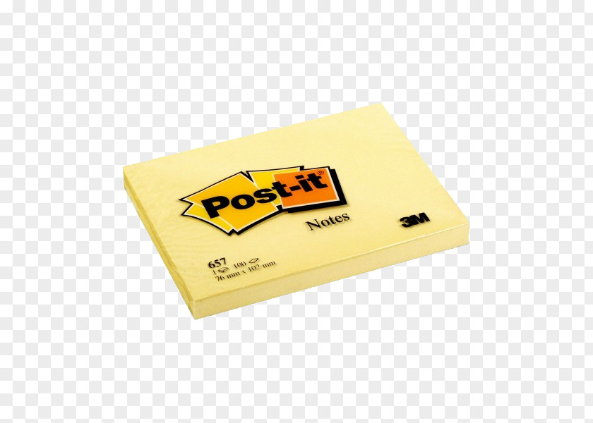 Post It Notes Post-it Note Paper Brand Yellow Millimeter PNG