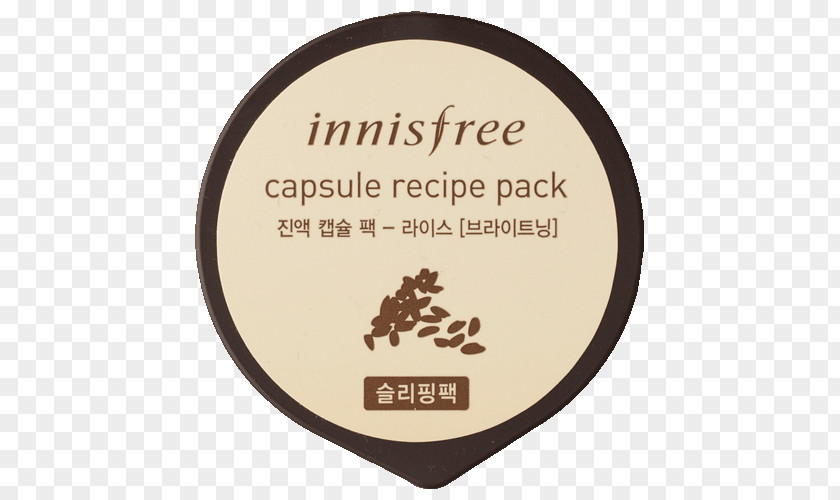 Rice Innisfree Recipe Ingredient Facial PNG