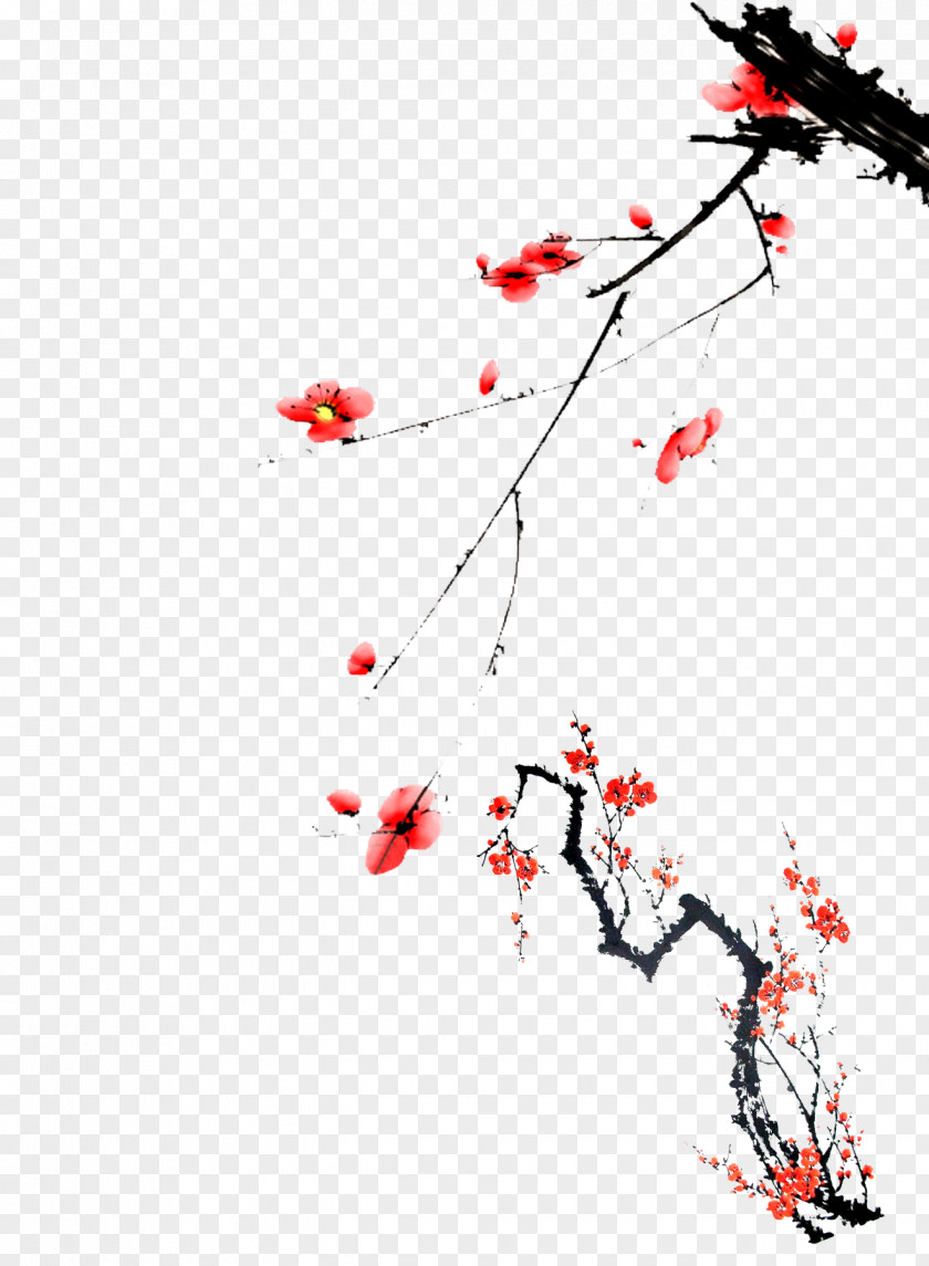 Chinese Traditional Plum Blossom PNG
