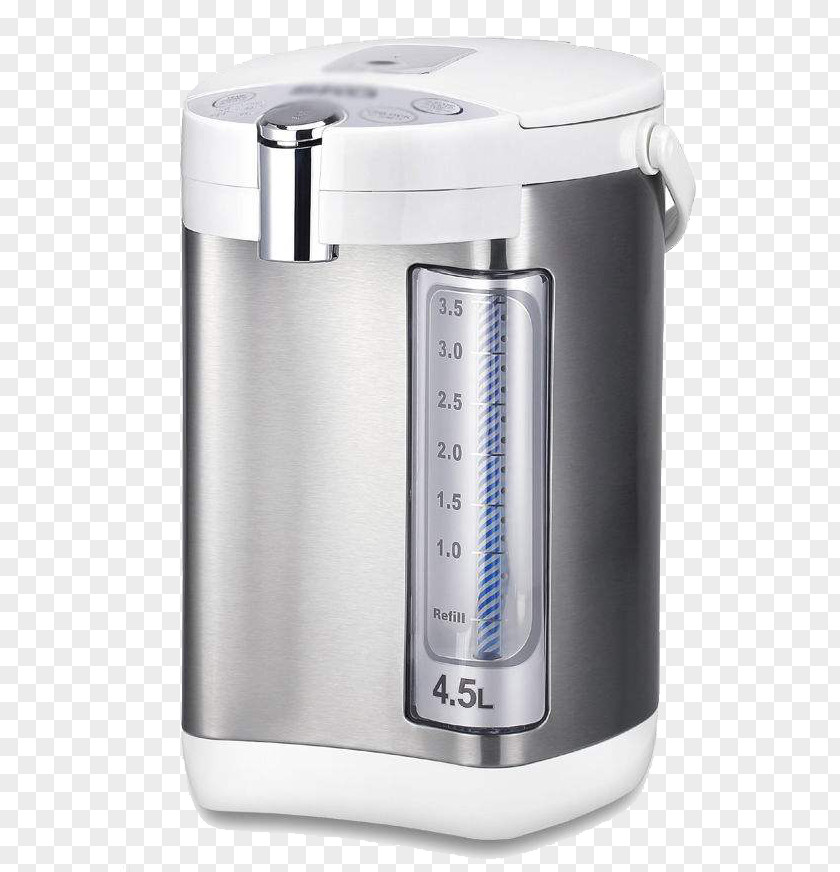 Cylindrical Fast Heating Electric Kettle Electricity Home Appliance PNG