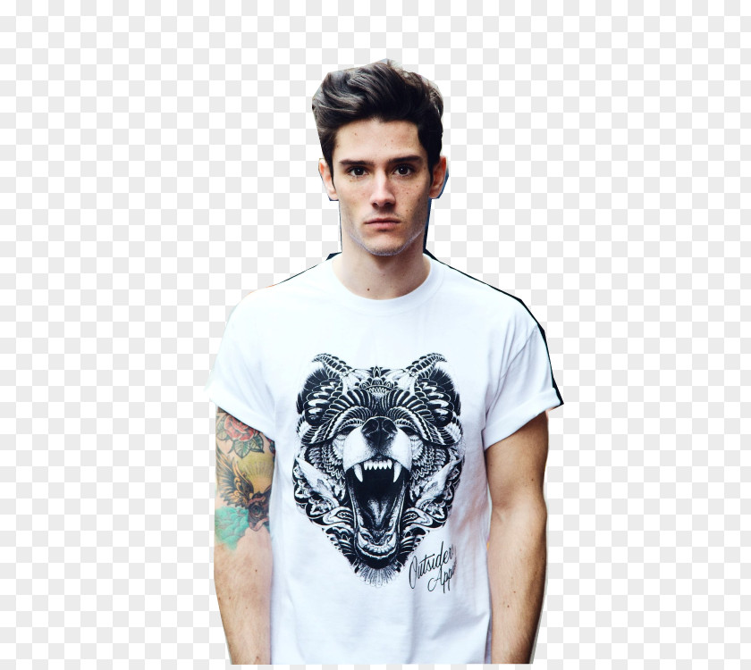 Model Diego Barrueco Male Fashion Hairstyle PNG