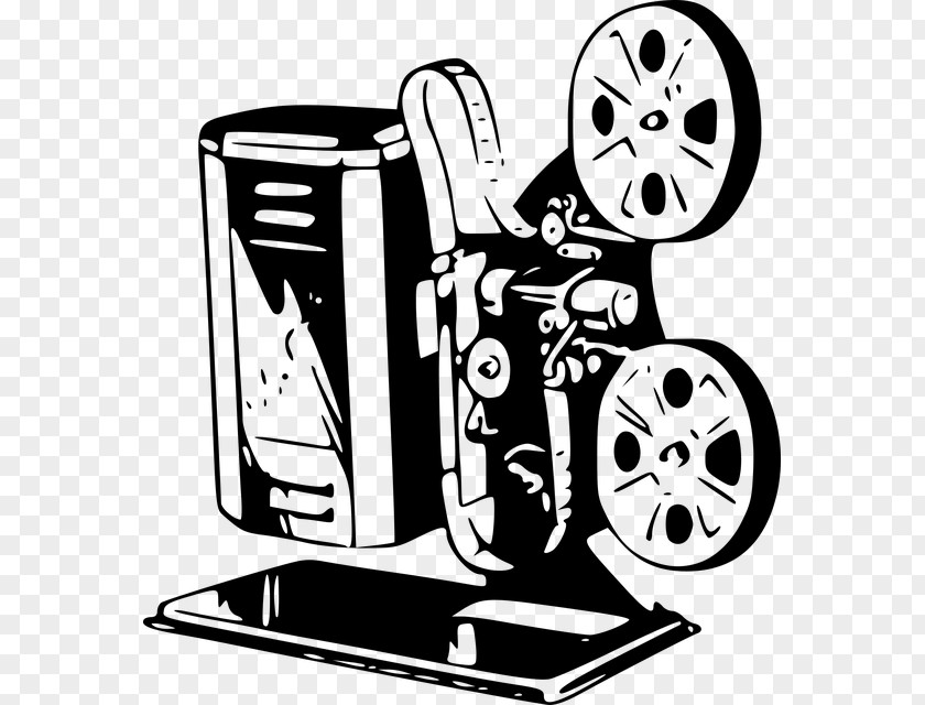 Movie Projector Film Clip Art PNG