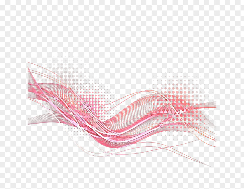 Pink White Line Muscle PNG