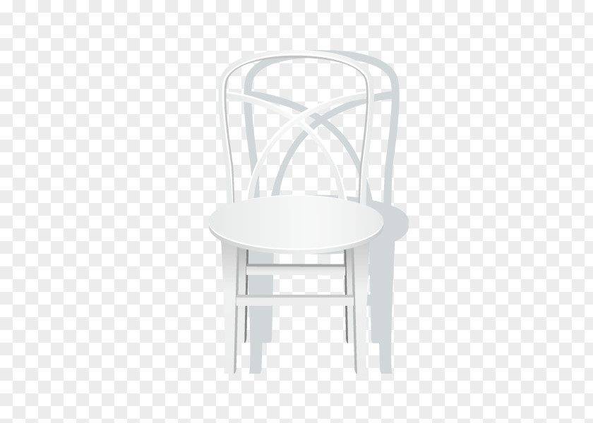 White Armchair Table Chair Black And PNG