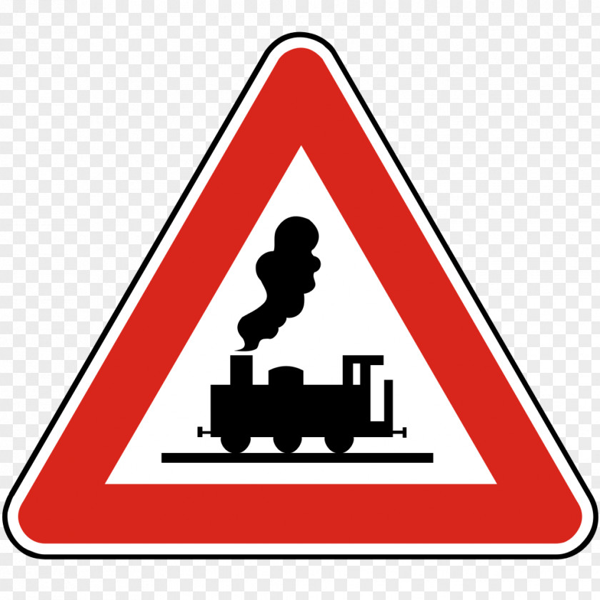 618 Level Crossing Railroad Traffic Sign Junction Transport PNG