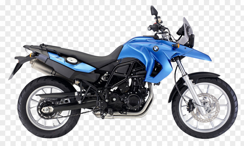 Blue BMW F650GS Motorcycle Bike F Series Single-cylinder GS Motorrad PNG