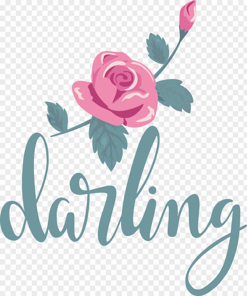 Darling Wedding PNG