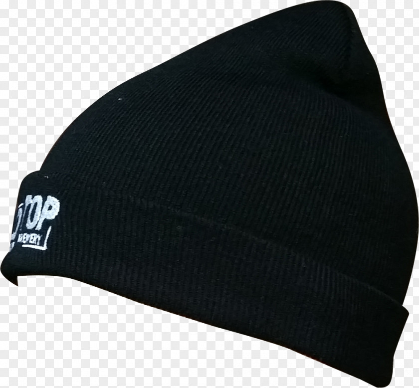 Wooly Hat Black M PNG