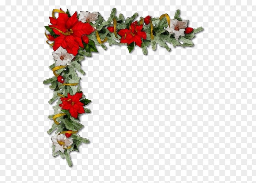 Cut Flowers Christmas Decoration Artificial Flower PNG