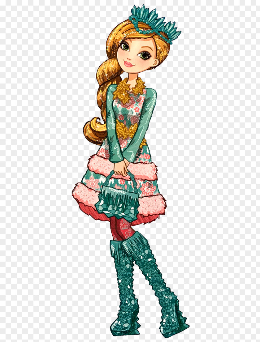 Ever After High Epic Winter Cinderella Monster Winter: Ice Castle Quest Doll PNG