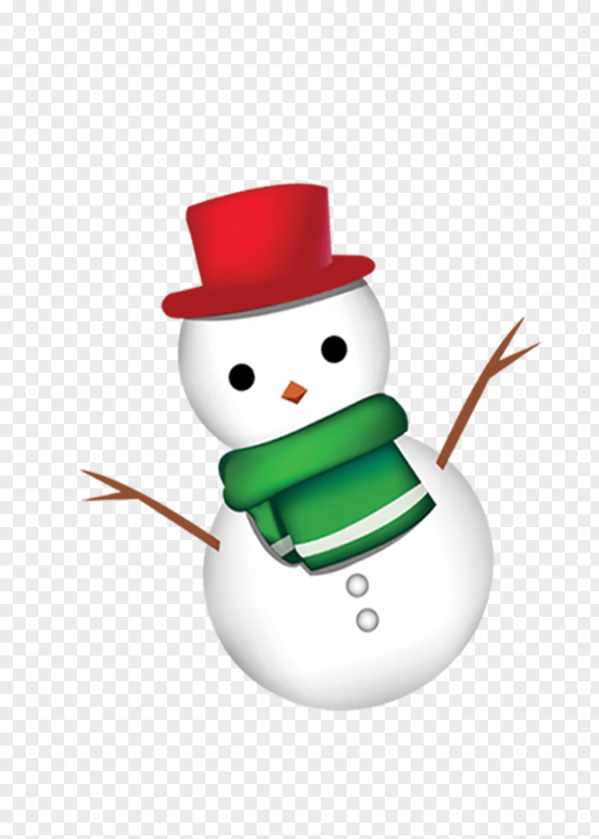 Santa Claus Cartoon Creative Snowman Christmas PNG