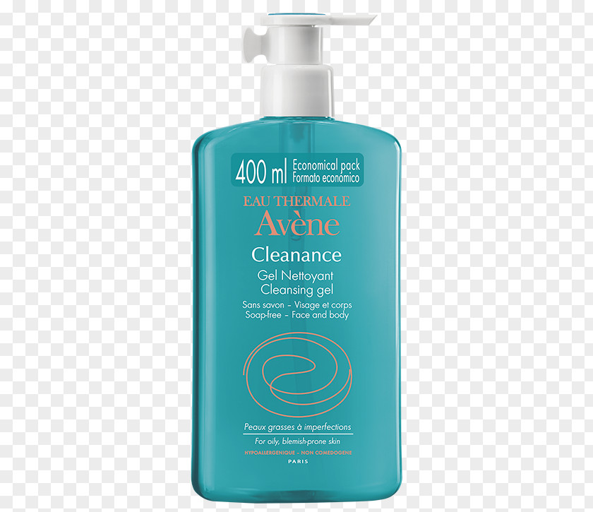 Skin Care Lotion Avène Cleanance Cleansing Gel Cleanser PNG