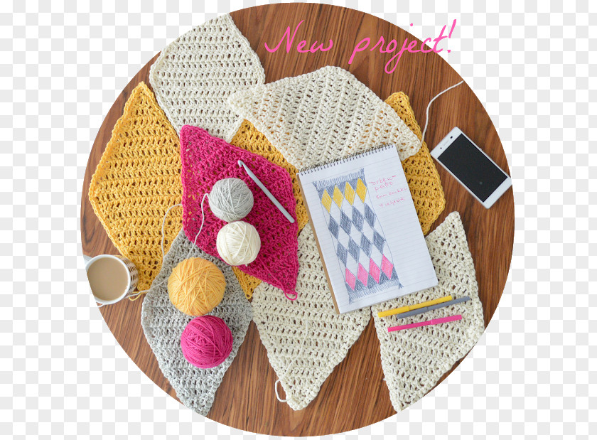 Textile March Crochet Full Plaid Handicraft PNG