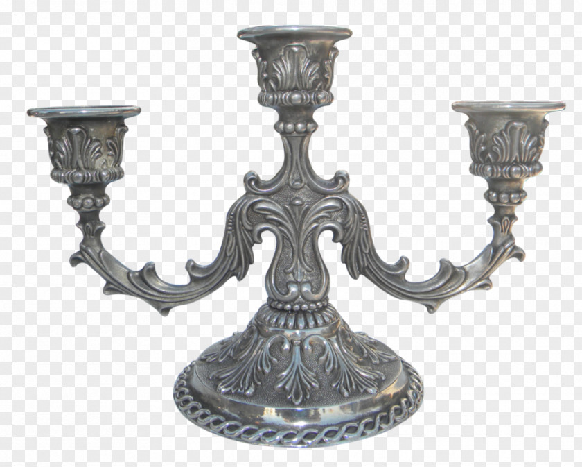 Candle Candlestick Sconce Candelabra Brass PNG