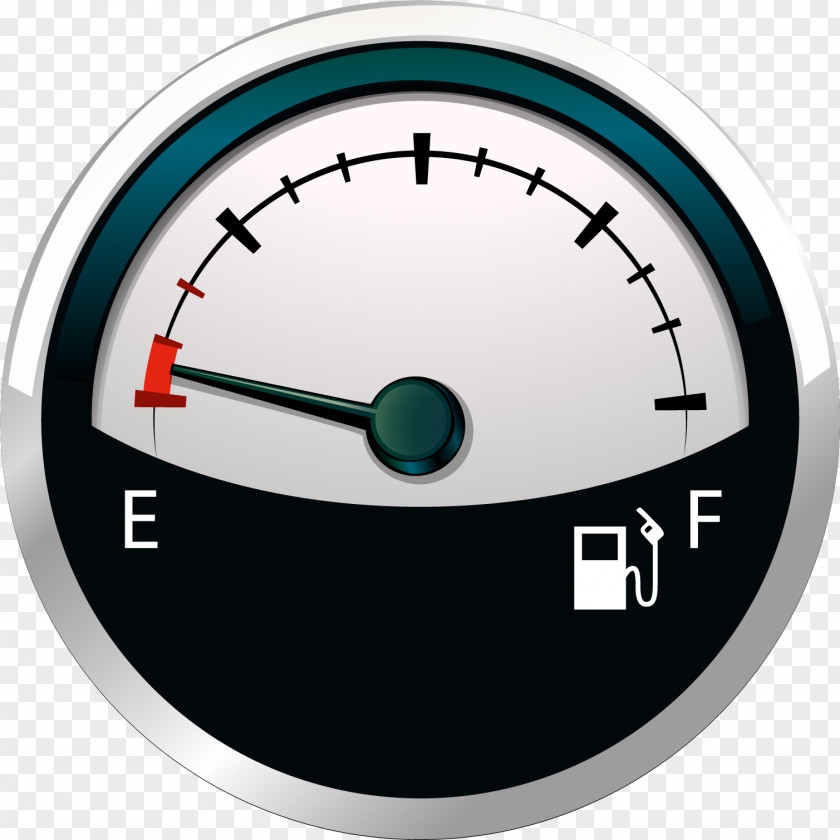 Vector Hand-painted Fuel Tank Table Car Gauge Gasoline PNG