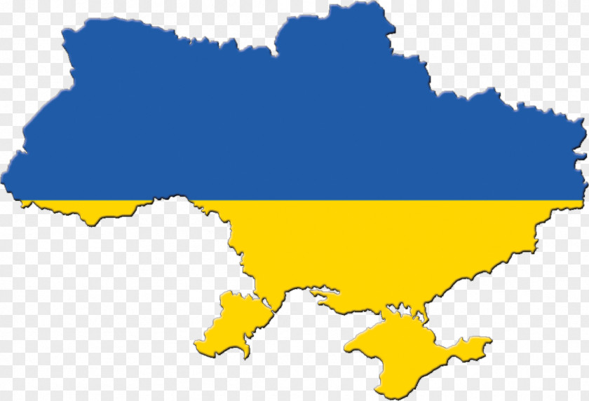 Map Flag Of Ukraine Free Territory Ukrainian Soviet Socialist Republic PNG