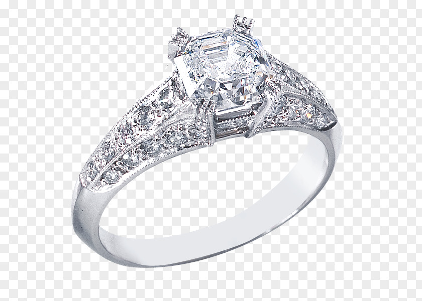 Ring Engagement Pave Wedding Jewellery PNG
