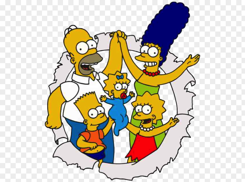 Season 22The Simpsons Image Homer Simpson Lisa Marge Bart The PNG