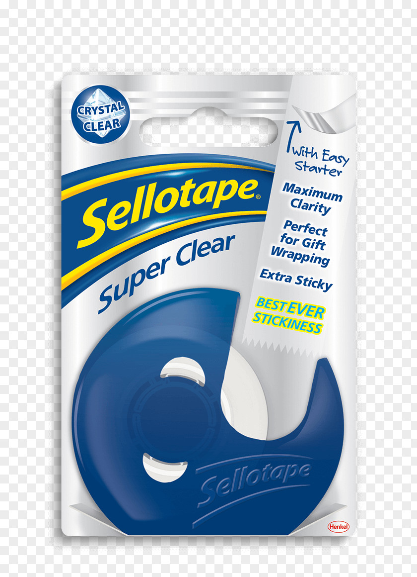 SelloTape Sellotape Super Clear Tape On Hand Golden Pennsylvania PNG