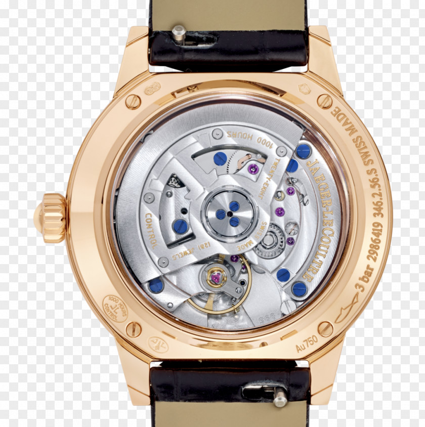 Watch Automatic Jaeger-LeCoultre Movement Power Reserve Indicator PNG