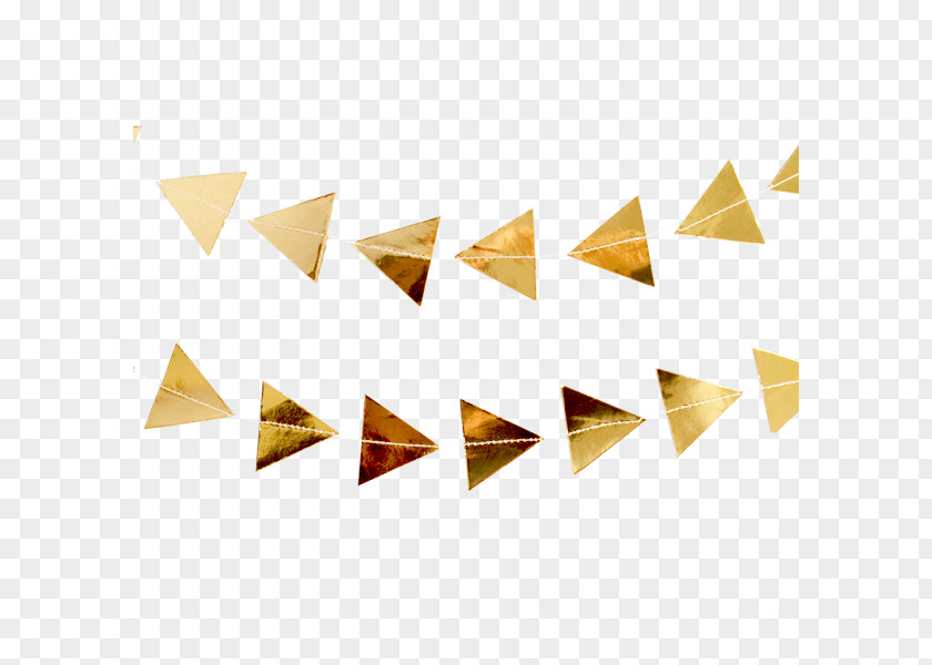 Watercolor Birthday Triangle Paper Gold Decagon Hexagon PNG