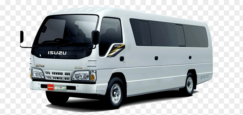 Bus Isuzu Elf Car Bali PNG