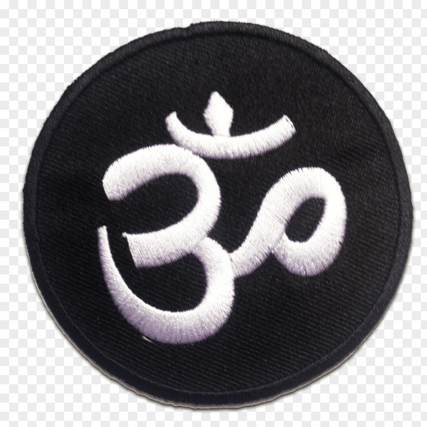 Hinduism Om Embroidered Patch Embroidery Symbol PNG