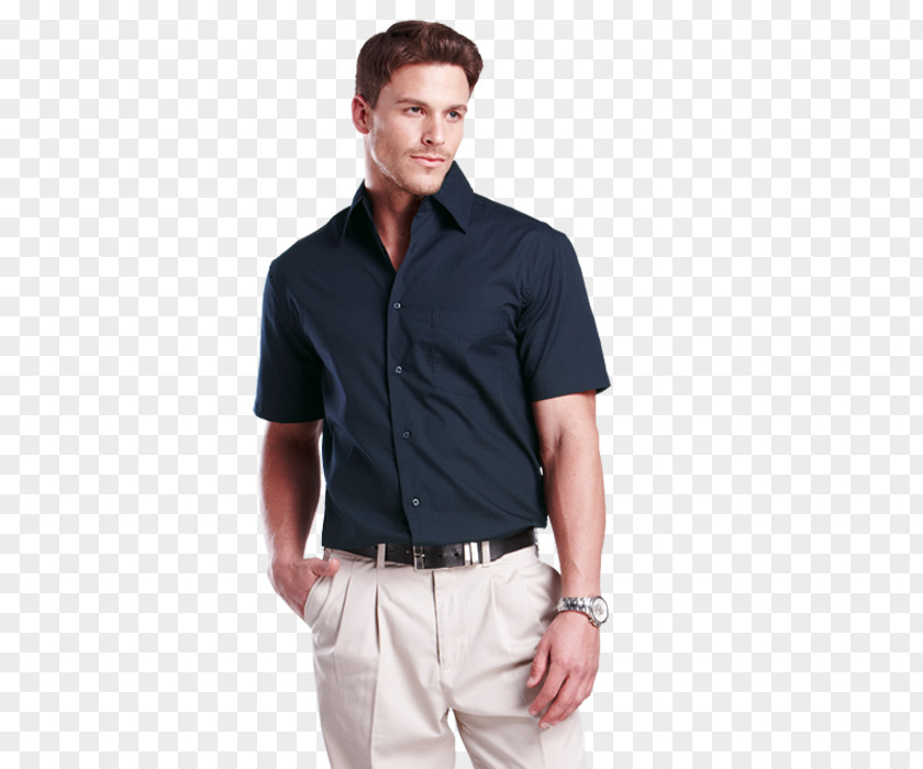 T-shirt Dress Shirt Polo Collar Sleeve PNG