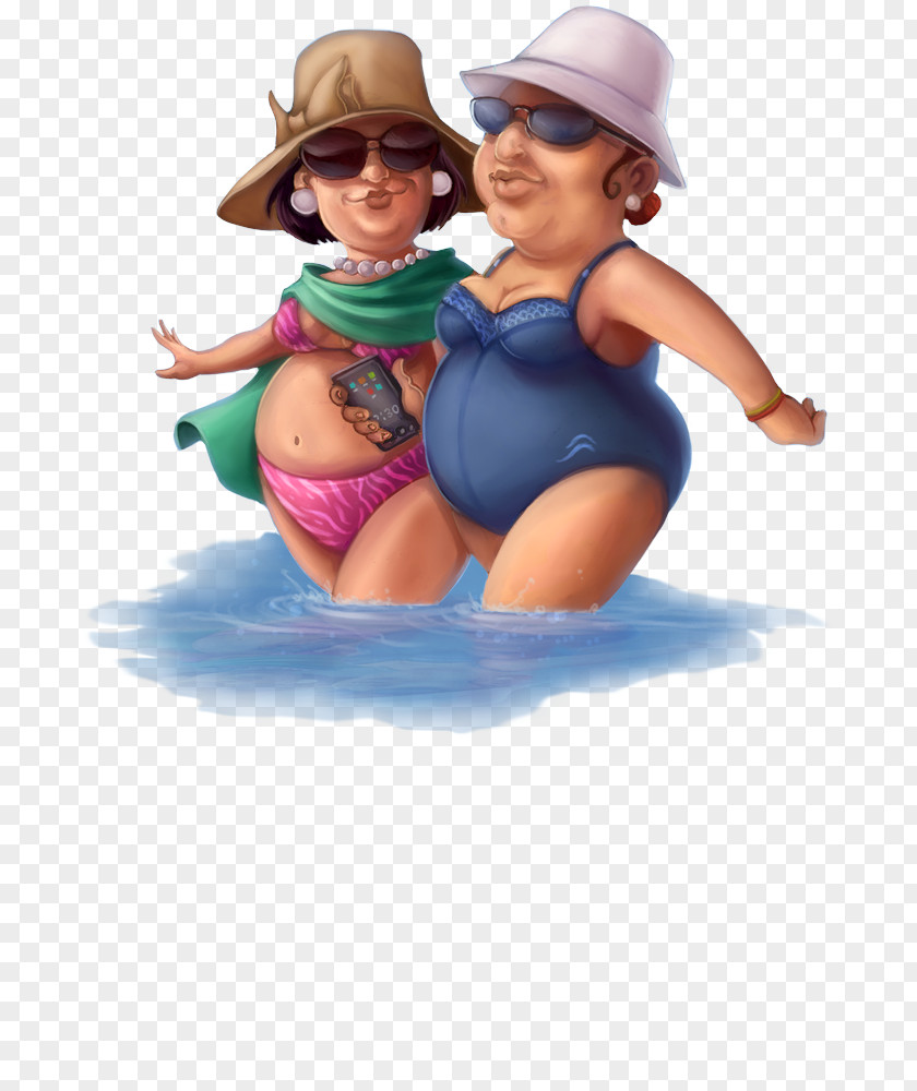 Vacation Headgear Toddler Figurine PNG